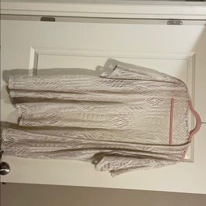 MAURICES LACE PRINT CARDIGAN